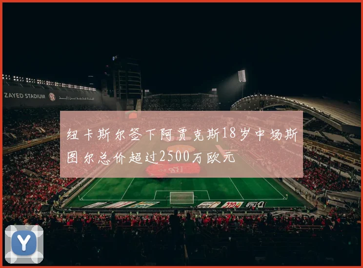 纽卡斯尔签下阿贾克斯18岁中场斯图尔总价超过2500万欧元